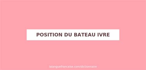 le bateau ivre position sexuel|Les 10 positions sexuelles préférées des femmes